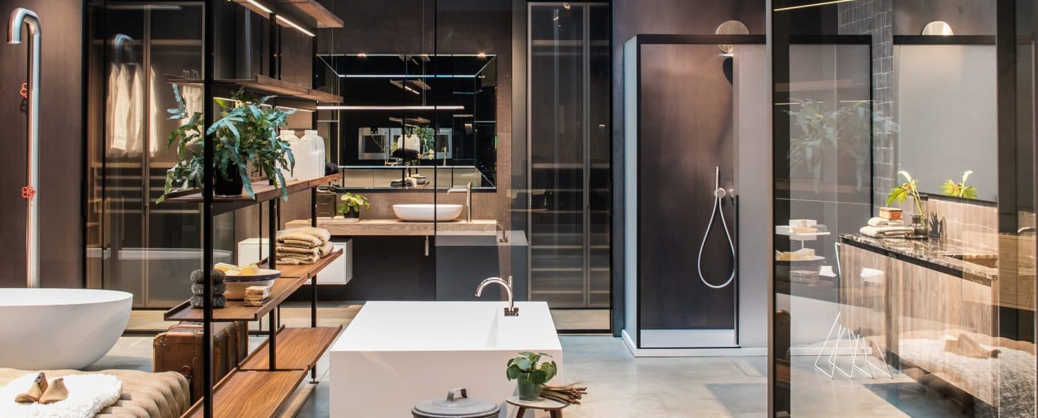 Boffi Showroom Antwerp bathroom