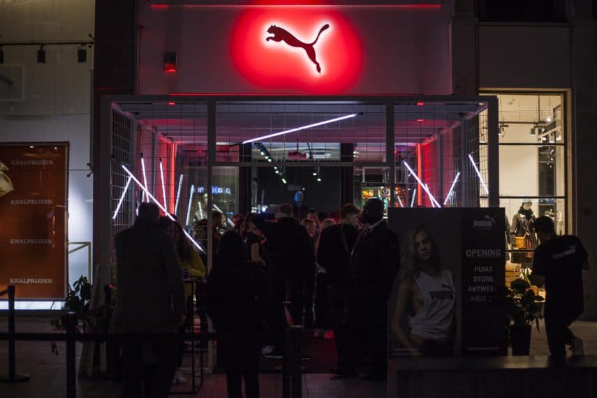 Puma flagship store Antwerp Opening